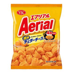 4包包邮现货王囡囡同款日本零食YBC Aerial香浓芝士味薯片空心脆