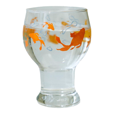 左咸敦道无铅玻璃家用印花啤酒杯