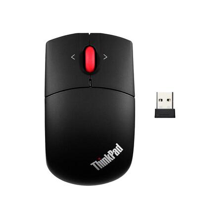 联想ThinkPad无线激光鼠标笔记本小巧通用光电小黑鼠标4Y51A24585