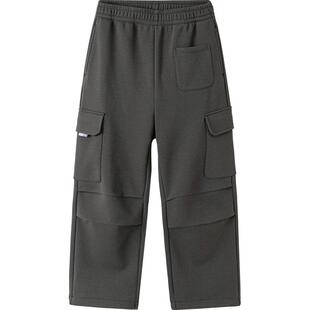 【商场同款】巴拉巴拉童装儿童裤子女童加绒长裤2026冬休闲直筒裤