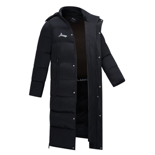 沃兰迪iHOT国家队专业运动棉服加绒保暖冬训防寒男女过膝长款大衣