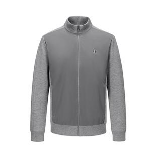 【温暖舒适】Munsingwear万星威休闲秋冬男士立领夹克针织外套