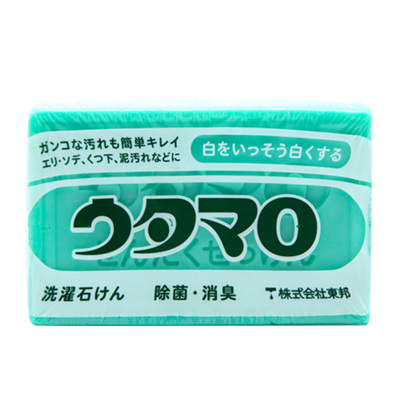 日本进口东邦强力香味去黄洗衣皂