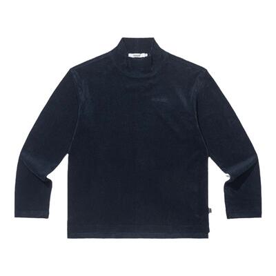 UNDERBOBO高领撞色T恤复古内搭女