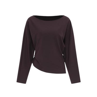 博主同款IDPAN一字肩上衣半身裙两件套安可拉红针织裙26年春新款