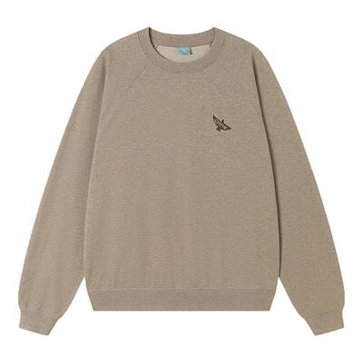 CryingCenter 部落叠石休闲宽松无绒花纱圆领卫衣 哭喊中心