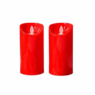 LED红色电子蜡烛灯 供佛仿真烛火求婚庆用品摄影场景装饰摆件道具