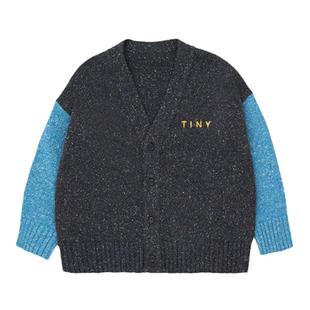 tinycottons儿童圆领羊毛开衫长袖针织毛衫秋冬保暖丨RollingKids