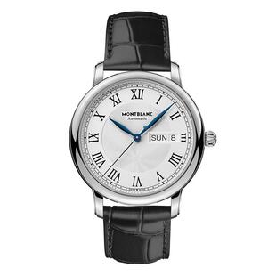 【自营】MONTBLANC万宝龙手表男明星系列商务经典皮带男表128686