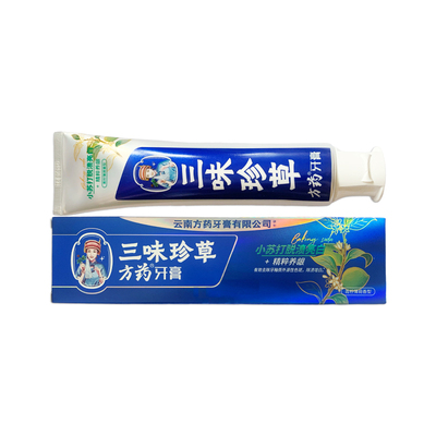 薄荷白牙素小苏打美白