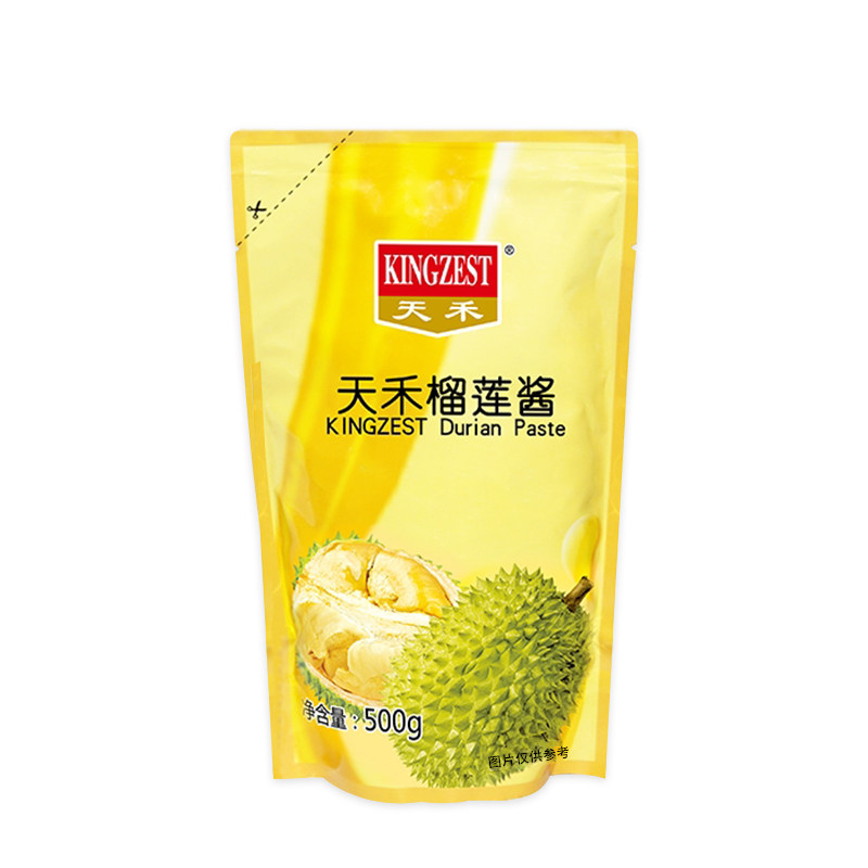 天禾榴莲酱500g榴莲汁烘焙披萨甜品糕点榴莲果酱沙拉酱