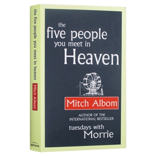 你在天堂里遇见的五个人 英文原版小说 The Five People You Meet In Heaven米奇艾尔邦 英文版 进口原版外国文学小说英语畅销书籍