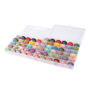 藏式手搓棉线编织绳混装五彩文玩线绳手工diy菩提手串手绳串珠线