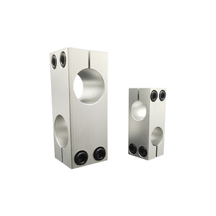 支柱固定夹垂直固定铝合金异径架光轴十字架圆管固定夹连接件包邮