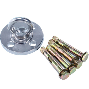 感统悬挂零件弹扣秋千扣悬吊配件挂钩膨胀螺丝吊顶配件延长调节绳