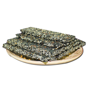 广东潮汕特产厚记黑白芝麻糖酥片传统手工糕点休闲茶点小吃薄片