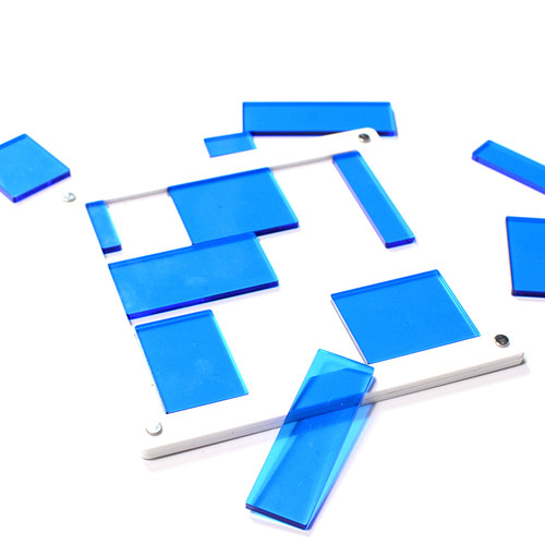 Jigsaw puzzle ice waveNosey ugly拼图烧脑难度异形减压益智玩具