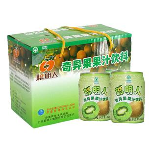 河源和平聪明人牌猕猴桃果汁16支瓶装奇异果原味饮料无糖特产包邮