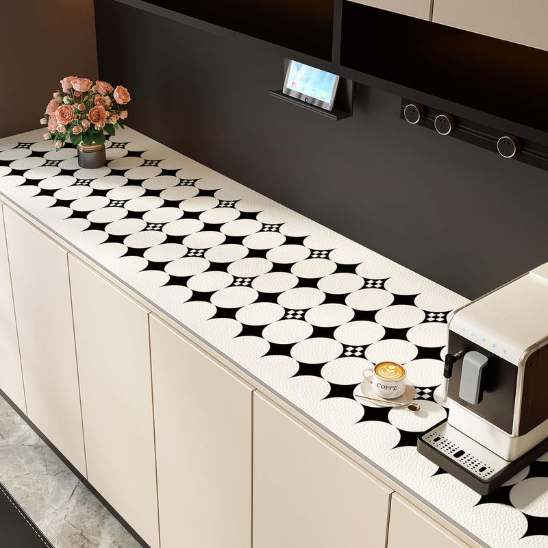 玄关鞋柜台面垫长条免洗柜防水垫餐电视柜耐脏防油垫子保护茶几