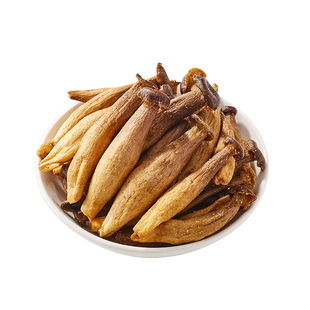 比比赞椒盐风味鹿茸菇脆脱水蘑菇干开袋即食解馋零食休闲小吃食品