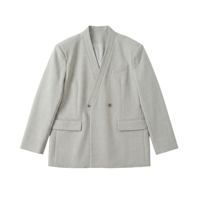 Hualun男生宽肩休闲西装套装男