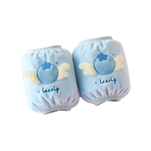 儿童新款绒布袖秋冬季宝宝耐脏套袖羽绒服护袖防脏男女童手袖短款