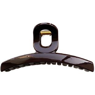 2025新款高级感头发抓夹女大号发夹发量多后脑勺鲨鱼夹发饰头饰