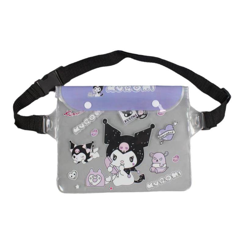 四重防护斜挎腰包可触屏可拍照游泳装备漂流水上乐园防水包通用袋