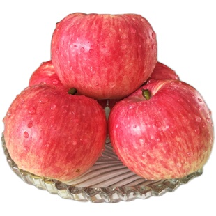 苹果陕西红富士苹果9斤当季新鲜水果脆甜爽口铜川苹果10整箱包邮