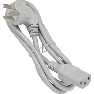 公牛电饭锅线三孔电源线通用电饭煲配件大全电热锅电炒锅插头插座