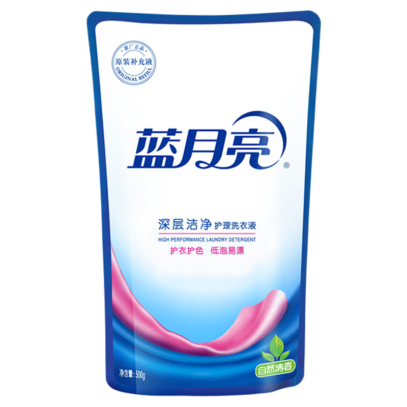 蓝月亮洗衣液自然香500g