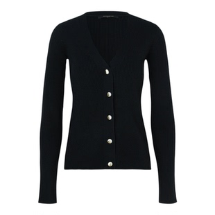 【折扣】Mother of Pearl 女秋冬混纺开襟衫打底衫