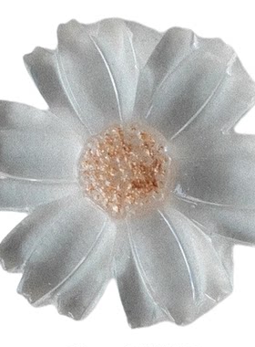 全透明花瓣雏菊亚克力装饰件
