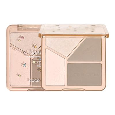 戈戈舞四色哑光修容高光侧影一体