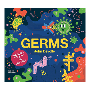 【现货】【翰德图书】【Big Science For Little Minds】Germs,细菌 英文原版图书籍进口正版 John Devolle 儿童绘本-知识百科