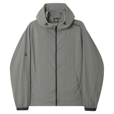 蜘蛛春夏男透气运动户外休闲夹克