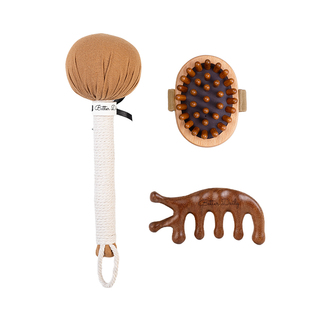 BetterDaily气垫经络按摩梳养生锤疏通拍打全身刮痧超值养生套组