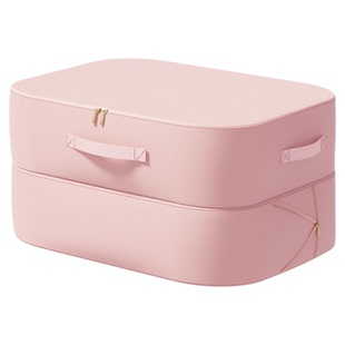 贡缎棉被收纳袋可视化装羽绒服被子压缩收纳袋大容量被褥整理袋储