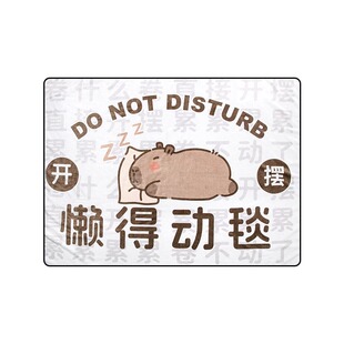 卡皮巴拉办公室学生午睡休闲毛毯薄款空调沙发披肩盖腿小毯子盖毯