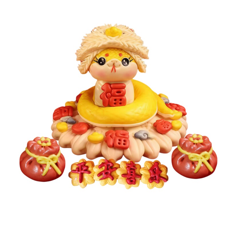 宝宝周岁生日手工花馍饽饽