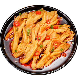 无骨鸭爪独立小包装泡椒柠檬味脱骨鸭掌山有姆友小零食官方旗舰店