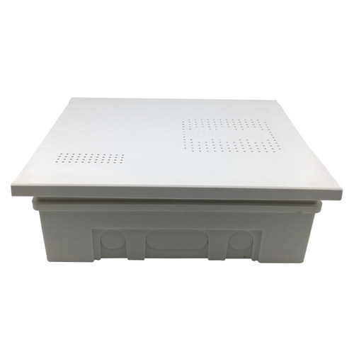 全塑料多媒体信息箱家用暗装350*300*120明装弱电箱网络箱集线箱