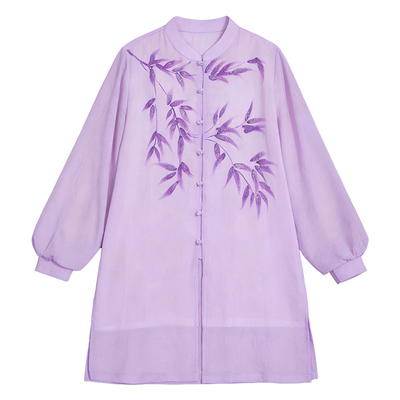 太极服女款夏季高端八段锦练功服