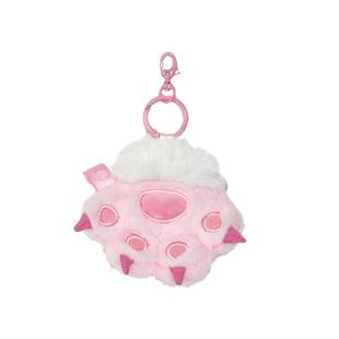 长隆纪念品 野生动物世界白虎宝宝毛绒挂件琦琦手掌粉色配饰 礼物