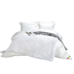 卡撒天娇蚕丝被中长丝绵100%蚕丝冬被被子加厚被芯四季通用保暖