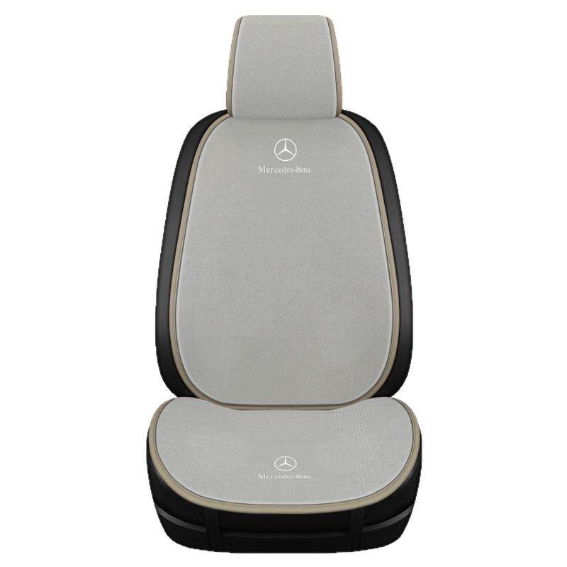 奔驰GLA200l a180l a200l A级eqa汽车坐垫四季夏季棉麻五座座椅套