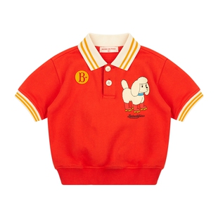 BEBEDEPINO贝贝品诺男女宝时尚百搭运动休闲套装