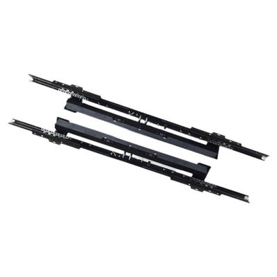 伸缩餐桌五金隐形升降推拉轨道