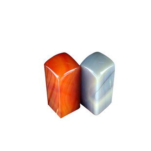 玛瑙原石料印章手戳定制做篆刻雕刻姓名章加20元书画章随身闲章