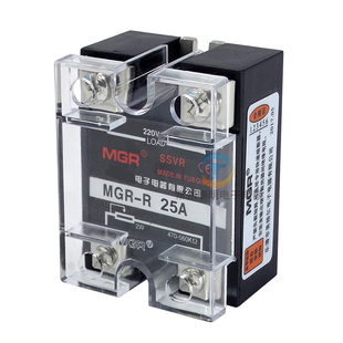 美格尔MGR 220V交流电加热管电源单相固态调压器电阻模块SSVR 25A